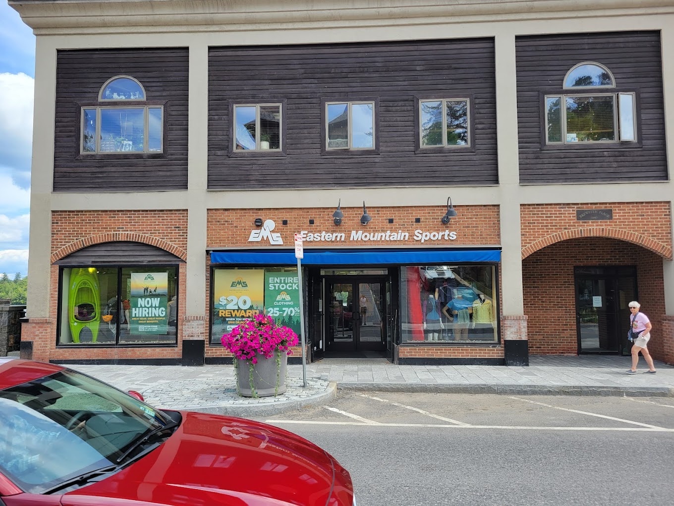 Eastern Mountain Sports storefront, Lake Placid, NY