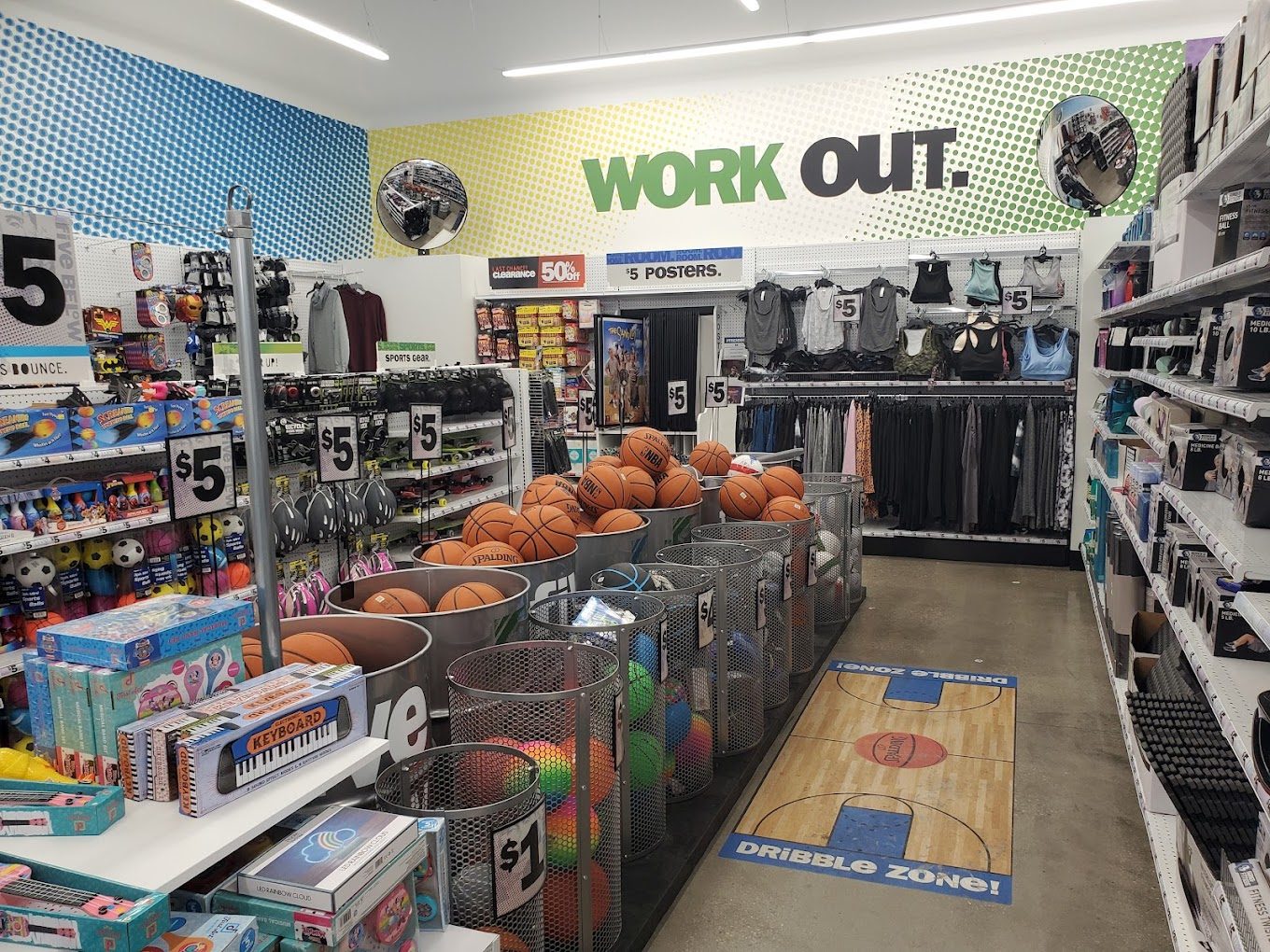 Five Below interior, Barboursville, WV