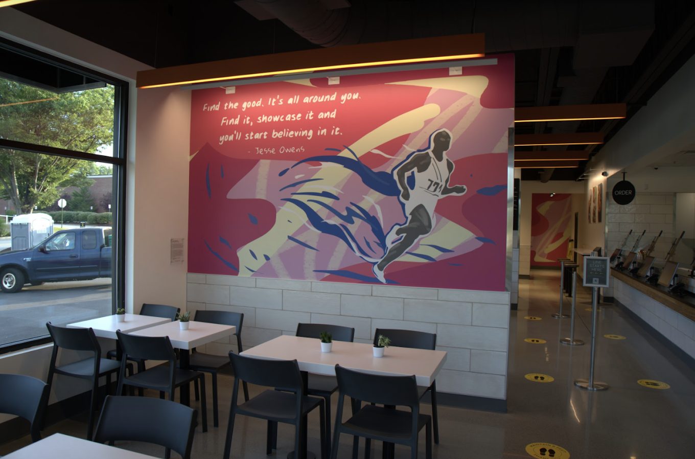 Honeygrow exterior view, Exton, PA