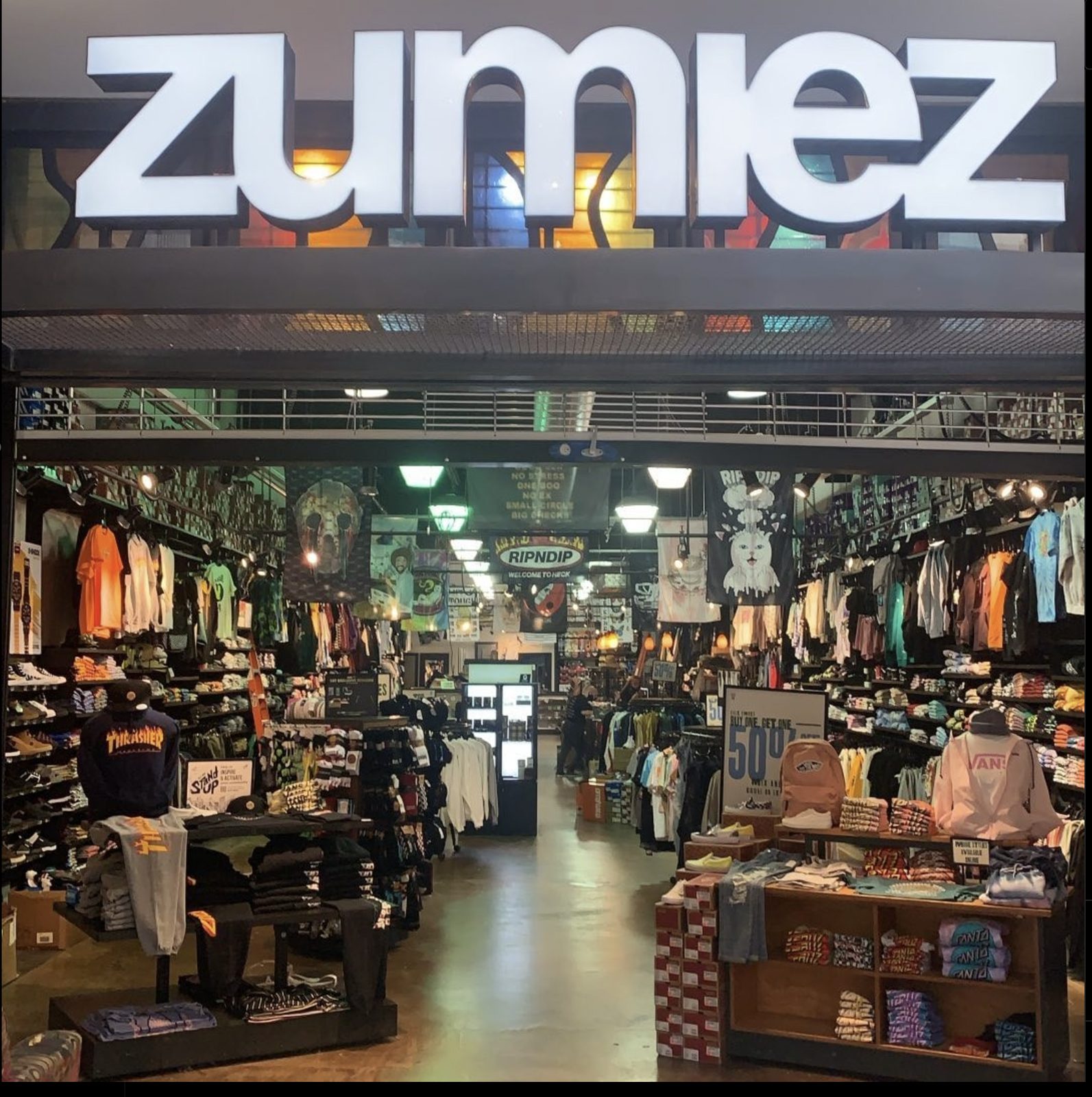 Zumiez store, Lehigh Valley, PA